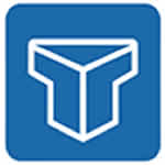 outlook icon, Blue envelope white O